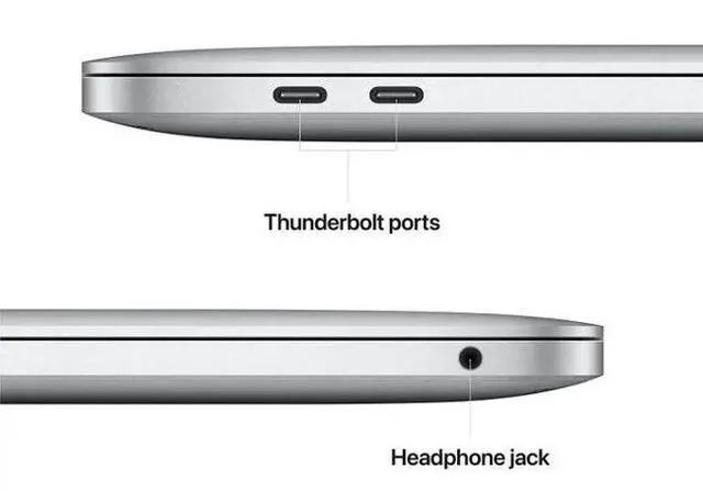 Alt view image 3 of 4 - Apple MacBook Pro (2022) 13.3-inch - Apple M2 chip: 8-Core/10-Core GPU - 256GB - Silver - 8GB RAM - Acceptable (Grade C)