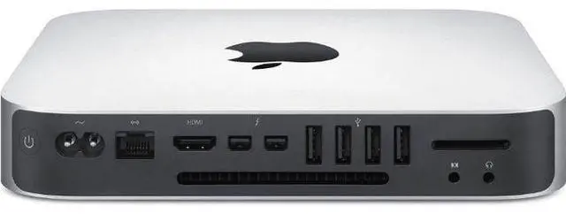 Alt view image 3 of 3 - Apple  Mac mini (2014) - i5 2.8GHz - 256GB - Silver - 8GB RAM - Excellent (Grade A)