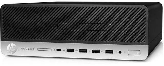 Alt view image 3 of 4 - HP  ProDesk 600 G3 Desktop SFF - Intel Core i5-6500 3.2GHz - 512GB - Black - 16GB RAM - Excellent (Grade A)