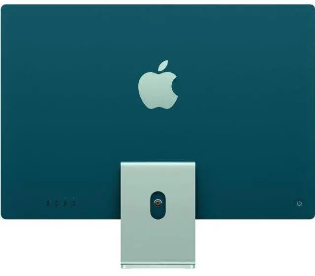 Alt view image 3 of 5 - Apple  iMac 2021 M1 (Four ports) 24" - Apple M1 chip 8-core CPU - 2TB - Green - 16GB RAM - 24 Inch - Excellent (Grade A)
