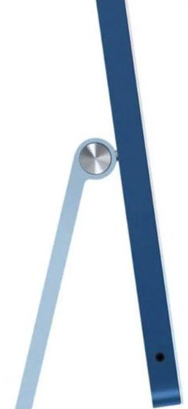 Alt view image 4 of 5 - Apple  iMac 2021 M1 (Two ports) 24" - Apple M1 chip 8-core CPU - 512GB - Blue - 8GB RAM - 24 Inch - Premium