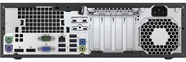 Alt view image 3 of 3 - HP  EliteDesk 800 G2 SFF - Intel Core i7-6700 3.4GHz - 512GB - Black - 32GB RAM - Excellent (Grade A)
