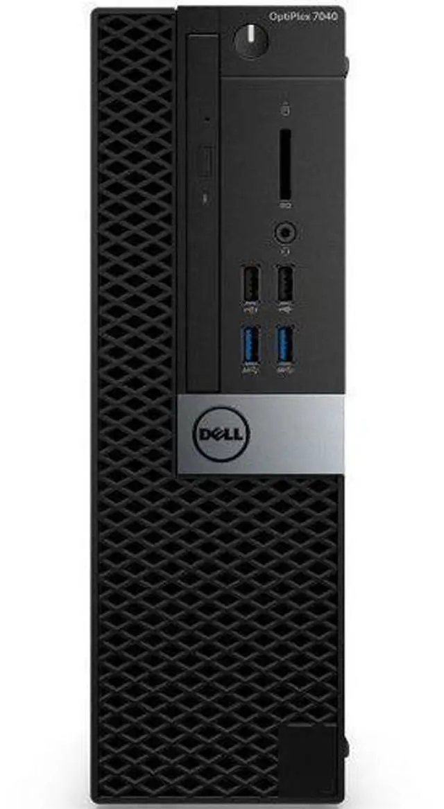 Main image of Dell  Optiplex 7040 SFF - Intel Core i7-6700 3.40GHz - 512GB - Black - 32GB RAM - Excellent (Grade A)
