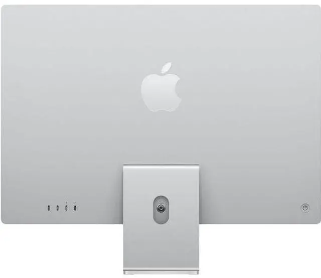 Alt view image 3 of 5 - Apple  iMac 2021 M1 (Four ports) 24" - Apple M1 chip: 8-core CPU/8-Core GPU - 512GB - Silver - 16GB RAM - 24 Inch - Premium