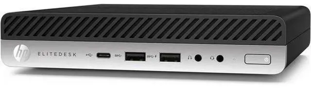 Alt view image 2 of 4 - HP  EliteDesk 800 G4 Desktop Mini Micro PC - Intel Core i7-8700T 2.4GHz - 500GB - Black - 8GB RAM - Excellent (Grade A)