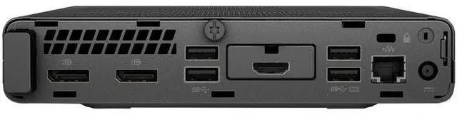 Alt view image 4 of 4 - HP  EliteDesk 800 G4 Desktop Mini Micro PC - Intel Core i7-8700T 2.4GHz - 500GB - Black - 8GB RAM - Excellent (Grade A)