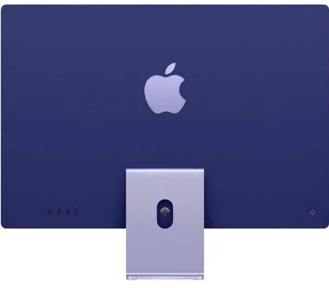 Alt view image 3 of 5 - Apple  iMac 2021 M1 (Four ports) 24" - Apple M1 chip 8-core CPU - 1TB - Purple - 8GB RAM - 24 Inch - Excellent (Grade A)