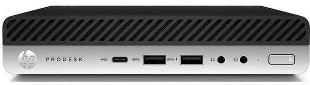 Main image of HP  ProDesk 600 G3 Desktop Mini Business PC - Intel Core i5-7500T 2.7GHz - 512GB - Black - 16GB RAM - Excellent (Grade A)