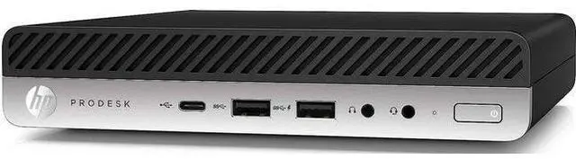 Alt view image 2 of 2 - HP  ProDesk 600 G3 Desktop Mini Business PC - Intel Core i5-7500T 2.7GHz - 512GB - Black - 16GB RAM - Excellent (Grade A)