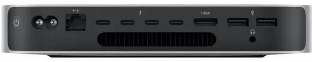 Alt view image 3 of 3 - Apple  Mac mini (2023) - Apple M2 chip 8-core CPU - 512GB - Silver - 8GB RAM - Grade A