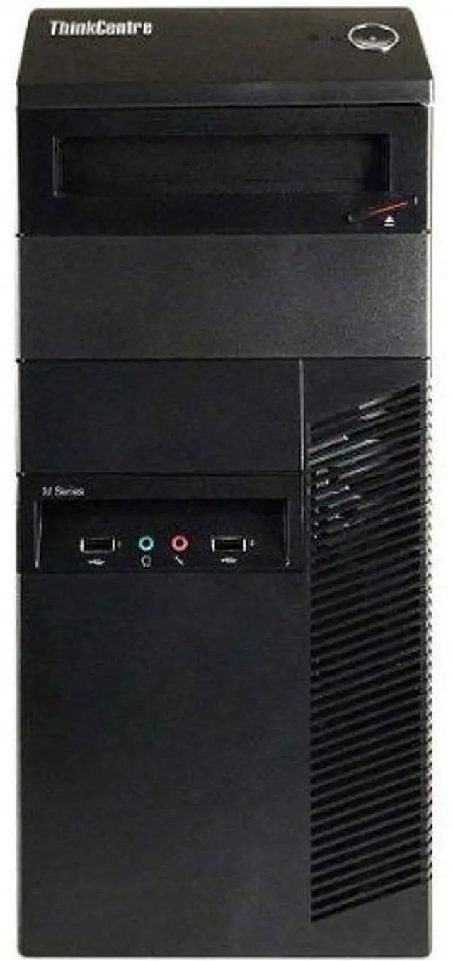 Alt view image 2 of 3 - Lenovo  ThinkCentre M93p Tower Desktop - Intel Core i7-4770 3.4GHz - 512GB - Black - 16GB RAM - Excellent (Grade A)