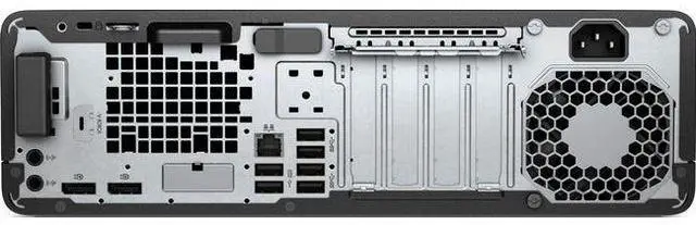 Alt view image 3 of 3 - HP  EliteDesk 800 G4 Desktop SFF - Intel Core i5-8500 3.0GHz - 256GB - Black - 16GB RAM - Excellent (Grade A)