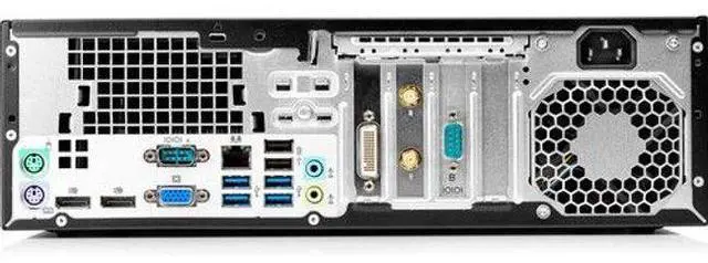 Alt view image 4 of 4 - HP  EliteDesk 705 G3 Desktop SFF - AMD PRO A10-8770 3.5GHz - 256GB - Black - 16GB RAM - Excellent (Grade A)