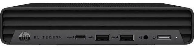 Main image of HP  EliteDesk 800 G6 Mini PC - Intel Core i5-10500T 2.3GHz - 512GB - Black - 8GB RAM - Excellent (Grade A)