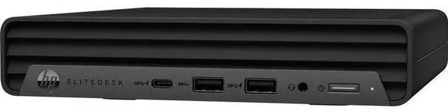 Alt view image 2 of 4 - HP  EliteDesk 800 G6 Mini PC - Intel Core i5-10500T 2.3GHz - 512GB - Black - 8GB RAM - Excellent (Grade A)