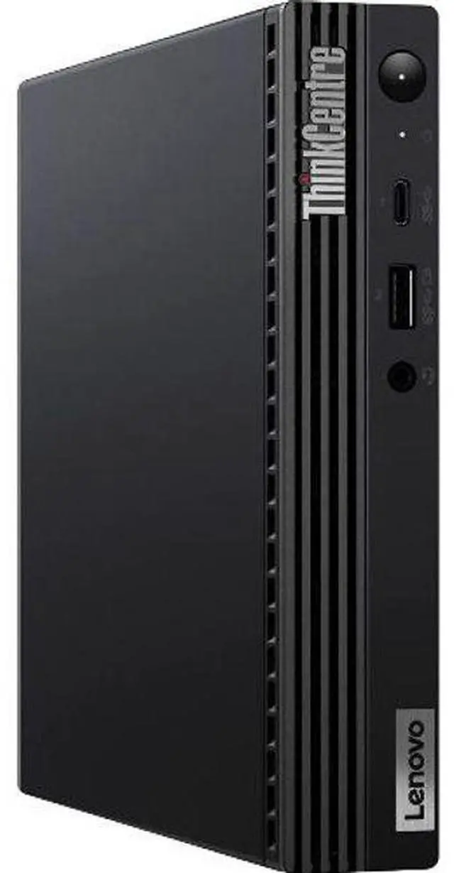 Alt view image 2 of 3 - Lenovo  ThinkCentre M75q Tiny Desktop (Gen 2) - AMD Ryzen 5 PRO 5650GE 3.4GHz - 256GB - Black - 8GB RAM - Excellent (Grade A)