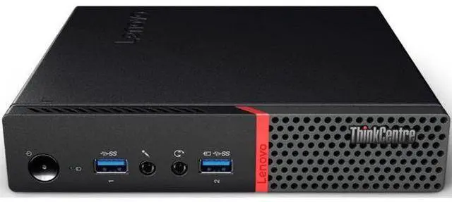 Alt view image 2 of 3 - Lenovo  ThinkCentre M700 Tiny Desktop - Intel Core i5-6400T 2.2GHz - 512GB - Black - 16GB RAM - Excellent (Grade A)