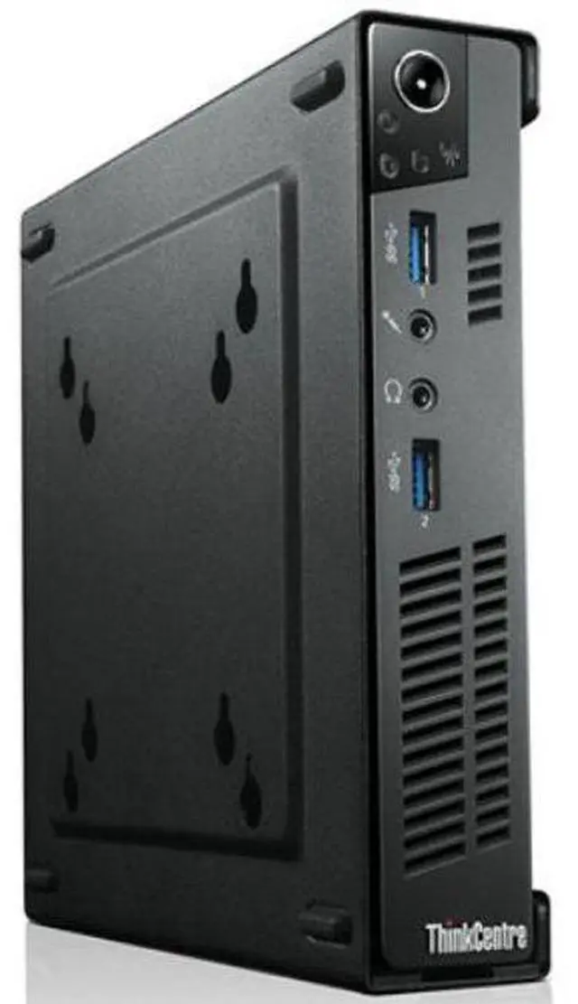Alt view image 3 of 3 - Lenovo  ThinkCentre M92p Tiny Desktop - Intel Core i5-3470T 2.90 GHz - 256GB - Black - 16GB RAM - Excellent (Grade A)