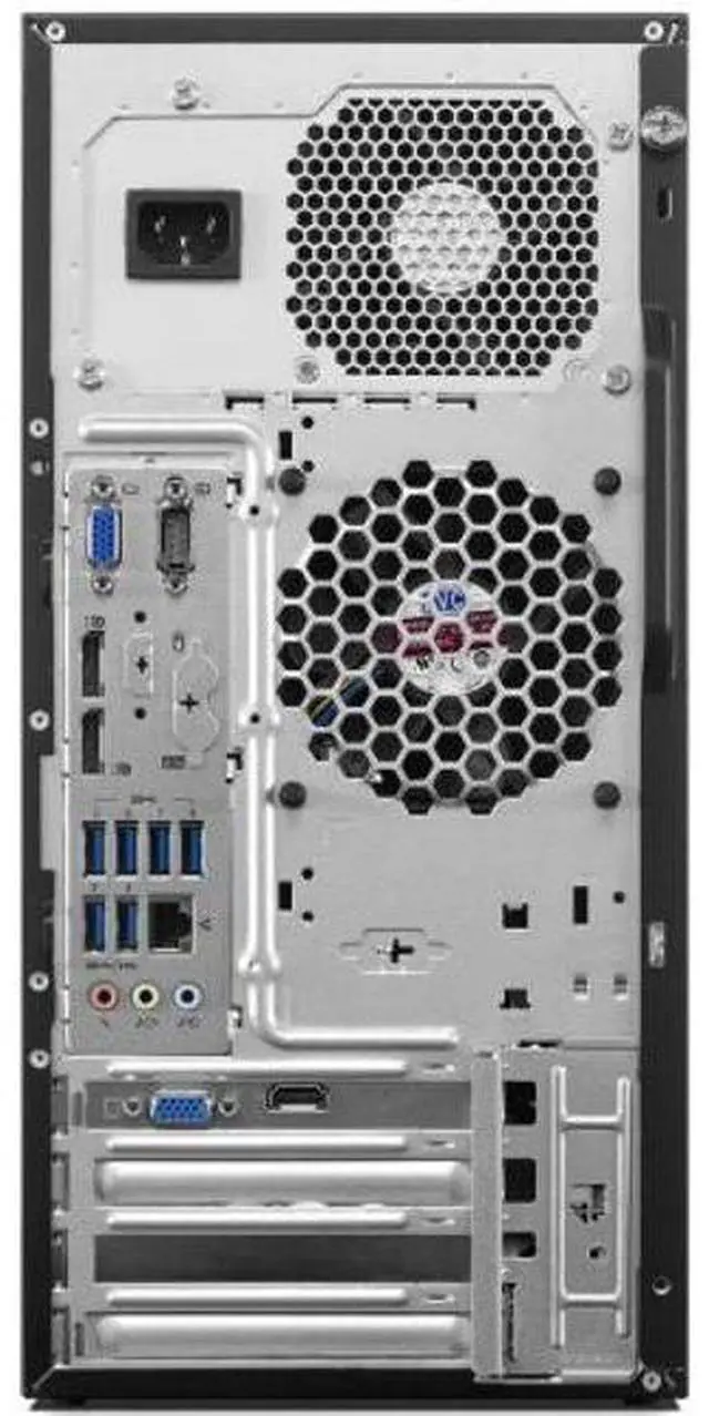 Alt view image 3 of 3 - Lenovo  ThinkCentre M900 Tower Desktop - Intel Core i5-6500 Processor 3.2GHz - 1TB - Black - 32GB RAM - Excellent (Grade A)