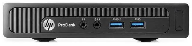 Main image of HP  ProDesk 400 G1 Desktop Mini PC - Intel Core i5-4590T 2.0GHz - 500GB - Black - 12GB RAM - Premium