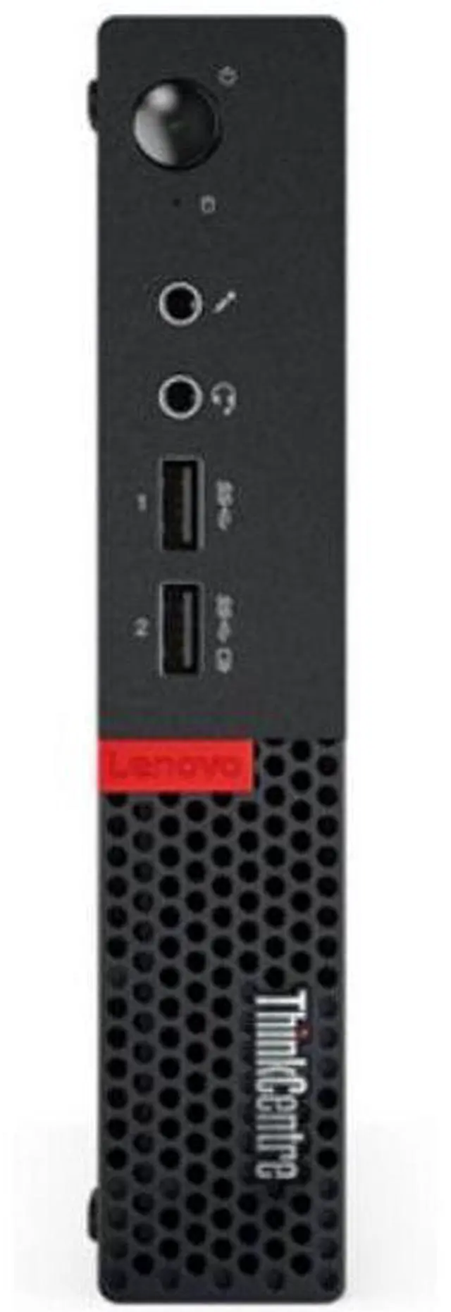 Main image of Lenovo  ThinkCentre M710q Tiny Desktop - Intel Core i5-7500T 2.7GHz - 256GB - Black - 16GB RAM - Premium