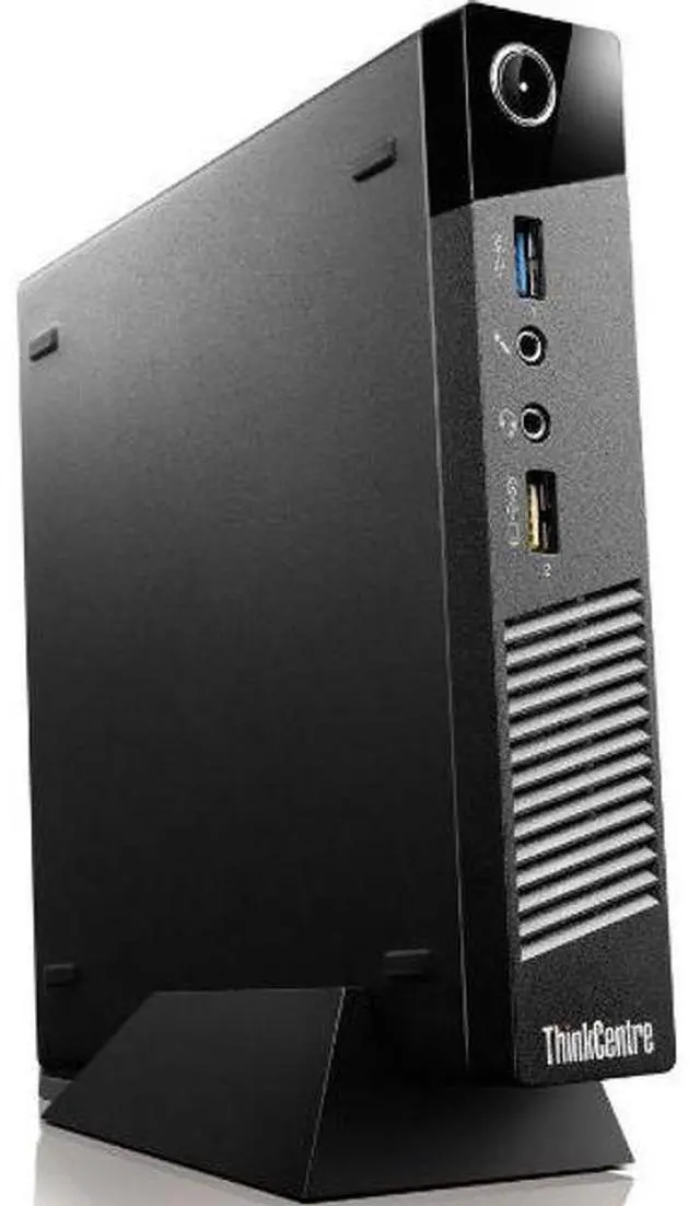 Main image of Lenovo  ThinkCentre M93p Tiny Desktop - Intel Core i5-4570T 2.9GHz - 480GB - Black - 8GB RAM - Excellent (Grade A)