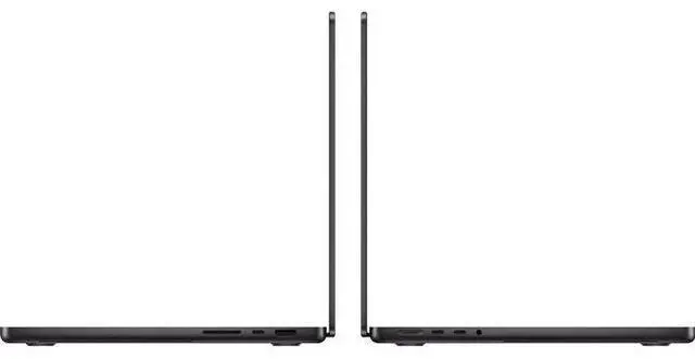 Alt view image 3 of 5 - Apple MacBook Pro 14-inch (2023) - M3 - Apple M3 Pro chip: 12-core CPU/18-Core GPU - 1TB - Space Black - 36GB RAM - 2 Thunderbolts 4 ports - Premium