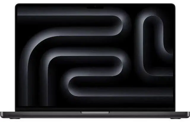 Main image of Apple MacBook Pro 14-inch (2023) - M3 - Apple M3 Pro chip: 12-core CPU/18-Core GPU - 1TB - Space Black - 36GB RAM - 2 Thunderbolts 4 ports - Premium