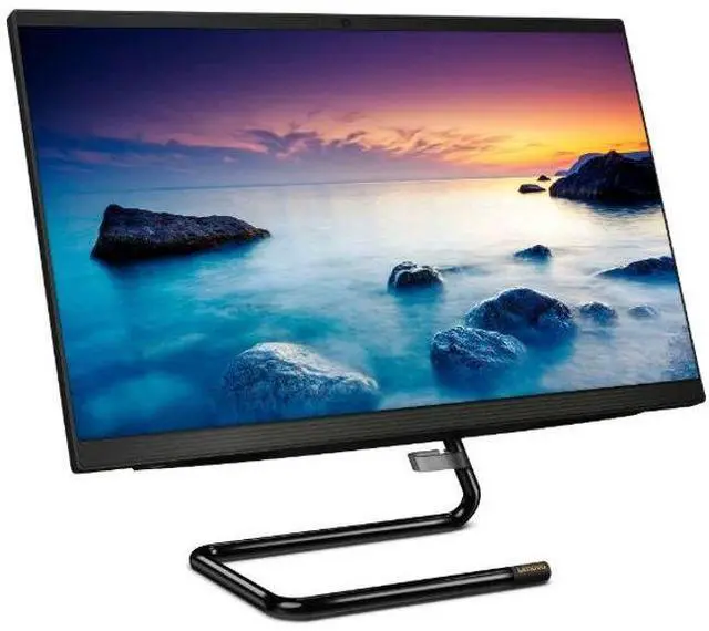 Alt view image 2 of 6 - Lenovo  IdeaCentre AIO 3 24IMB05 Desktop 23.8" - Intel Core i3-10100T 3.8GHz - 256GB - Black - 8GB RAM - 24 Inch - Excellent (Grade A)
