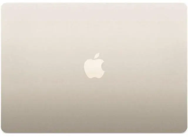 Alt view image 4 of 4 - Apple MacBook Air (2023) 15.3-inch - Apple M2 Chip: 8-Core CPU/10-Core GPU - 256GB - Starlight - 8GB RAM - Premium