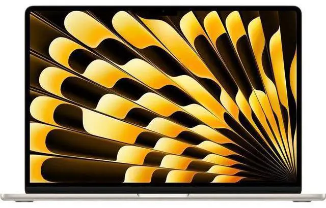 Main image of Apple MacBook Air (2024) 15.3-inch - Apple M3 Chip: 8-Core CPU/10-Core GPU - 512GB - Starlight - 8GB RAM - Premium