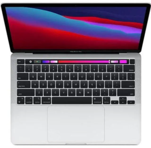 Alt view image 2 of 7 - Apple MacBook Pro 13.3-inch (2020) - Intel - Intel Core i7 2.3GHz - 512GB - Silver - 16GB RAM - 4 Thunderbolts 3 Ports - Touchbar - Excellent (Grade A)