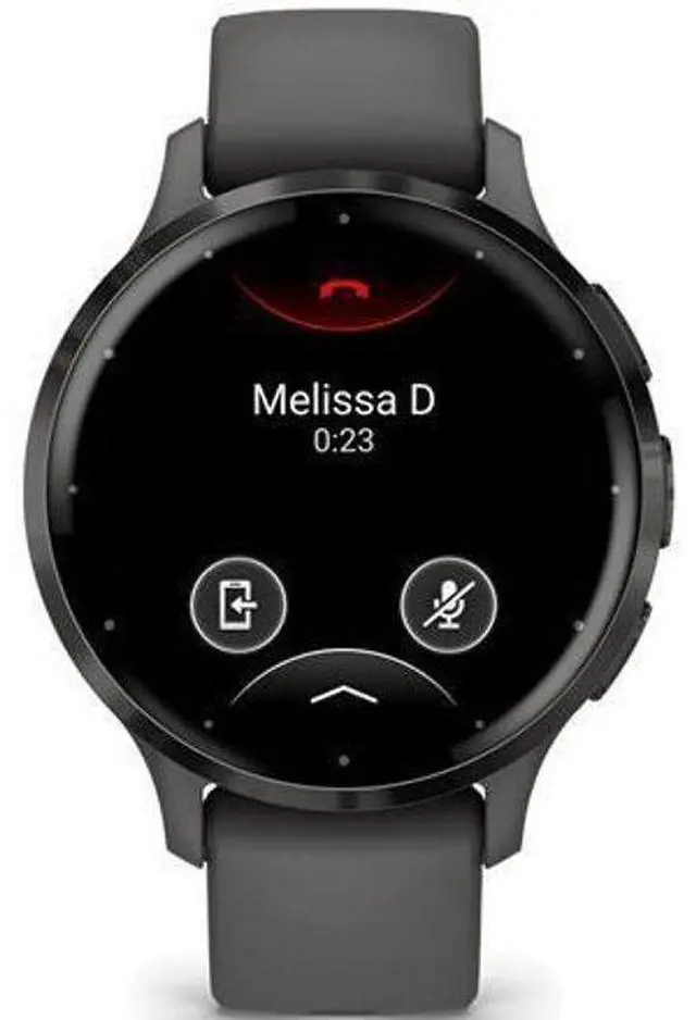 Main image of Garmin  Venu 3S Smartwatch - Pebble Gray-Polymer-Silicone-Slate Gray - 41MM - Pebble Gray - Polymer - Slate Gray - Silicone - Silicone Band - Acceptable (Grade C)