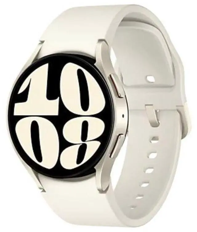 Main image of Samsung  Galaxy Watch6 - 16GB - Bluetooth + LTE - 40mm - Gold - Aluminum - Gold - Sports Band - Fluoroelastomer - Good (Grade B)