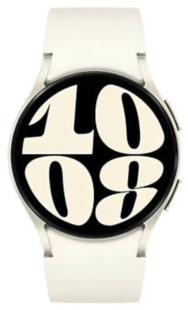 Alt view image 2 of 5 - Samsung  Galaxy Watch6 - 16GB - Bluetooth + LTE - 40mm - Gold - Aluminum - Gold - Sports Band - Fluoroelastomer - Good (Grade B)