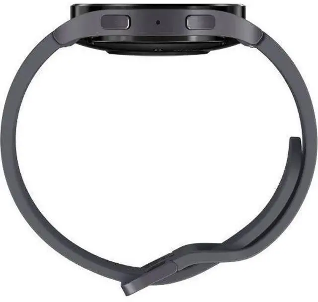 Alt view image 4 of 5 - Samsung  Galaxy Watch5 - 16GB - Graphite-Aluminum-Sport Band-Graphite - Bluetooth - 40mm - Graphite - Aluminum - Graphite - Sport Band - Fluoroelastomer - Good (Grade B)
