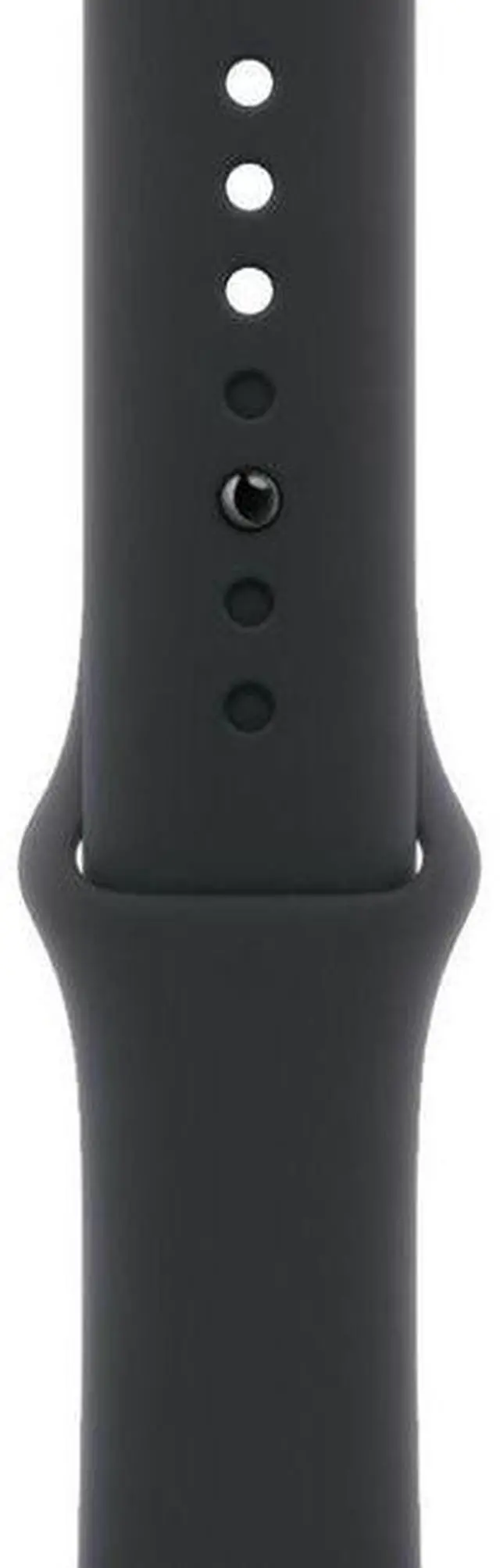 Alt view image 3 of 3 - Apple  Watch Series 10 - 64GB - Slate-Titanium-Sport Band-Black - Cellular + GPS - 42mm - Slate - Titanium - Black - Sport Band - One Size - Rubber - Premium