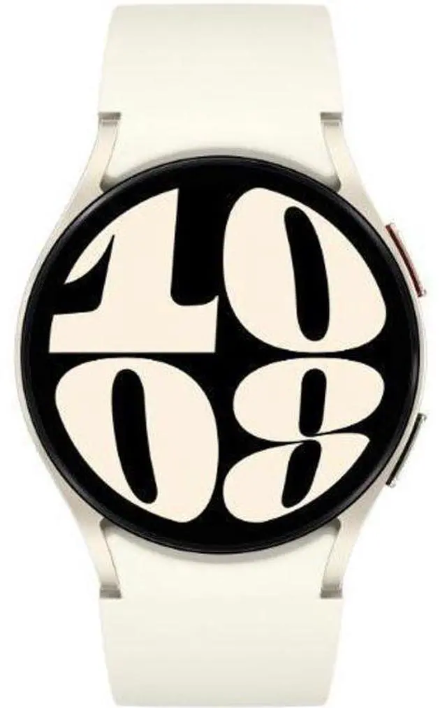 Main image of Samsung  Galaxy Watch6 - 16GB - Bluetooth + LTE - 40mm - Cream - Aluminum - Cream - Sports Band - Fluoroelastomer - Excellent (Grade A)