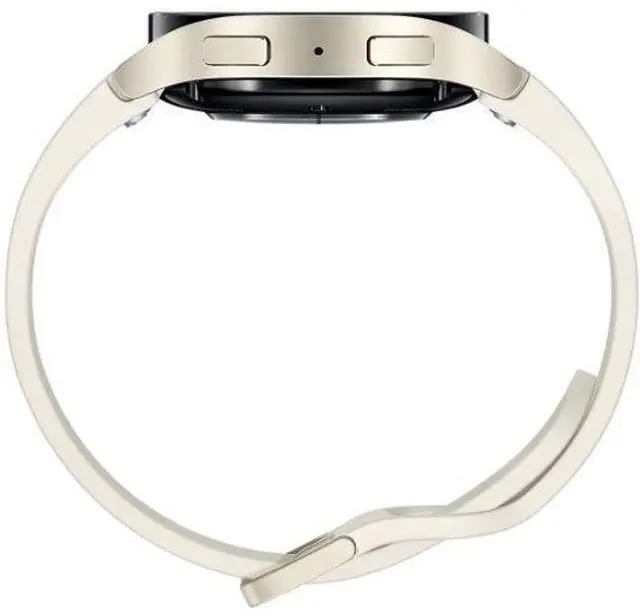 Alt view image 4 of 5 - Samsung  Galaxy Watch6 - 16GB - Bluetooth + LTE - 40mm - Cream - Aluminum - Cream - Sports Band - Fluoroelastomer - Excellent (Grade A)