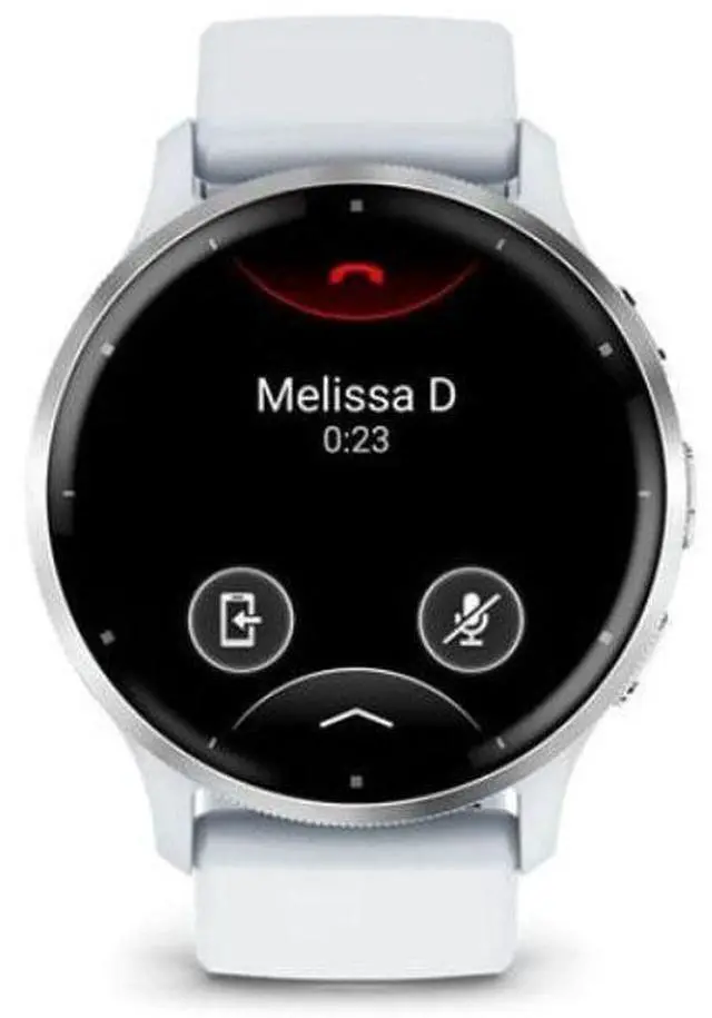 Main image of Garmin  Venu 3 Smartwatch - 8GB - 45mm - Silver - Fiber-reinforced Polymer - Whitestone - Quick Release Band - Silicone - Premium (Refreshed)