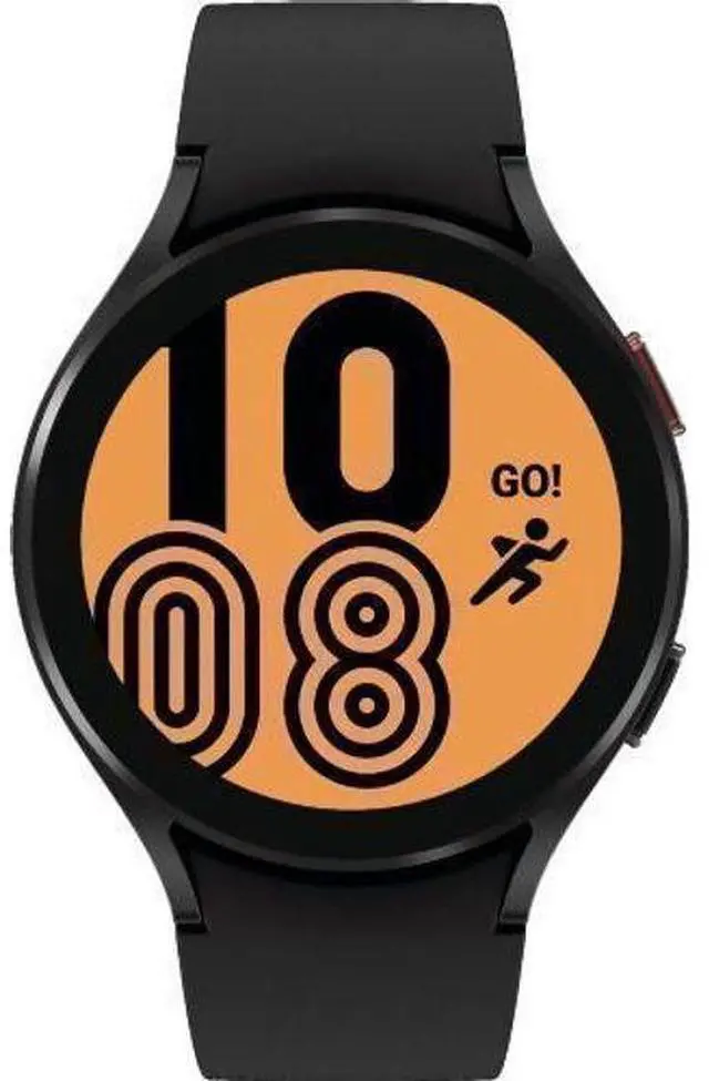 Main image of Samsung  Galaxy Watch4 - 16GB - Black-Aluminum-Sport Band-Black - Bluetooth + LTE - 40mm - Black - Aluminum - Black - Sport Band - Fluoroelastomer - Good (Grade B)