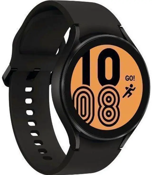 Alt view image 3 of 5 - Samsung  Galaxy Watch4 - 16GB - Black-Aluminum-Sport Band-Black - Bluetooth + LTE - 40mm - Black - Aluminum - Black - Sport Band - Fluoroelastomer - Good (Grade B)