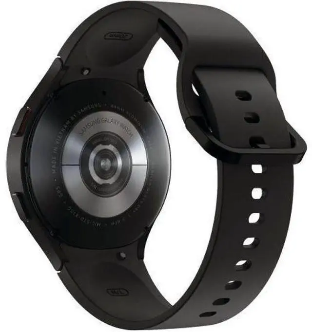 Alt view image 5 of 5 - Samsung  Galaxy Watch4 - 16GB - Black-Aluminum-Sport Band-Black - Bluetooth + LTE - 40mm - Black - Aluminum - Black - Sport Band - Fluoroelastomer - Good (Grade B)