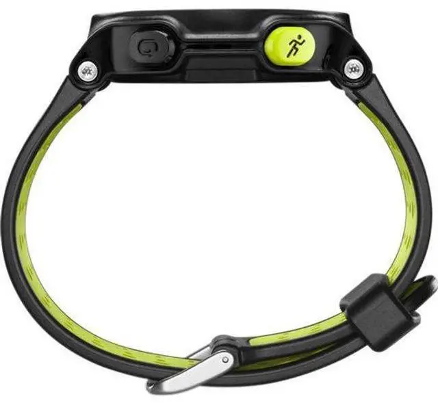 Alt view image 4 of 4 - Garmin  Forerunner 230 Smartwatch - 31.1mm - Black/Yellow - Glass - Yellow Force - Silicone Strap - Silicone - Acceptable (Grade C)