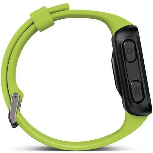 Alt view image 3 of 4 - Garmin  Forerunner 35 Smartwatch - Slate Gray - Stainless Steel - Limelight - Silicone Band - Silicone - Excellent (Grade A)