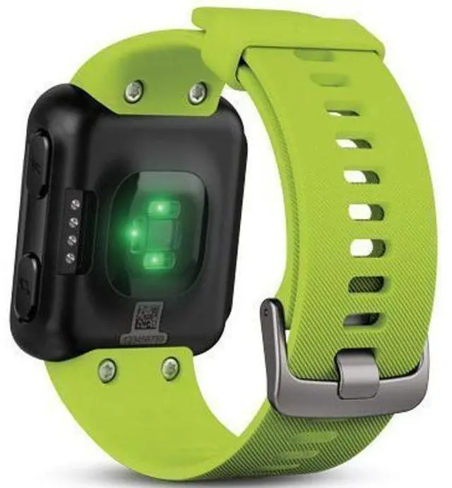 Alt view image 4 of 4 - Garmin  Forerunner 35 Smartwatch - Slate Gray - Stainless Steel - Limelight - Silicone Band - Silicone - Excellent (Grade A)