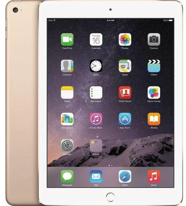 Main image of Apple iPad Air 2 (2014) - 64GB - Gold - Cellular + WiFi - 9.7 Inch - Excellent (Grade A)