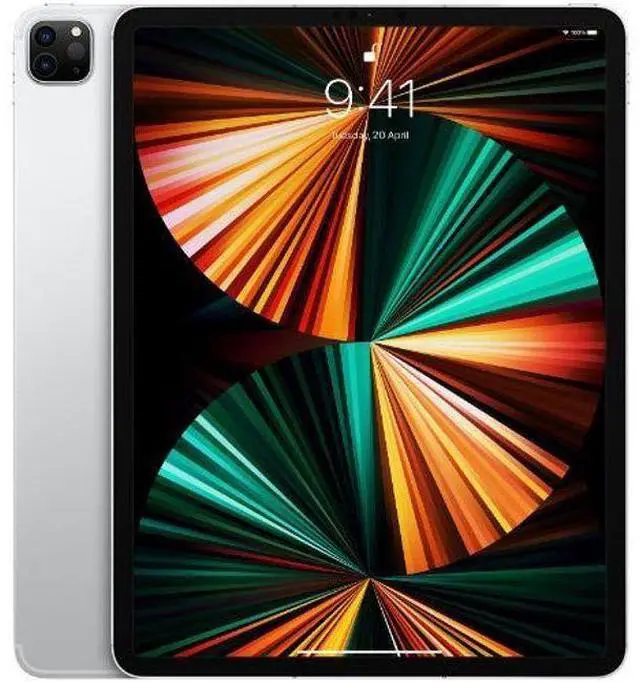 Main image of Apple iPad Pro 5 (2021) - 256GB - Silver - Cellular + WiFi - 12.9 Inch - Excellent (Grade A)