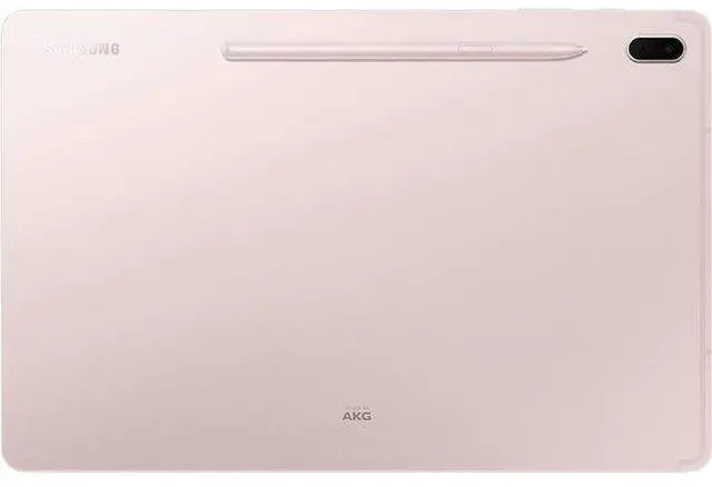 Alt view image 5 of 5 - Samsung  Galaxy Tab S7 FE (2021) (without S Pen) - 128GB - Mystic Pink - WiFi - 12.4 Inch - Good (Grade B)