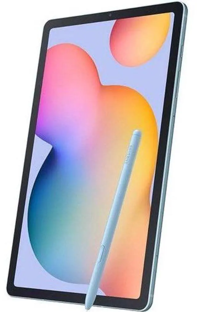 Alt view image 3 of 7 - Samsung Galaxy Tab S6 Lite (2022) - 64GB - Angora Blue - WiFi - 10.4 Inch - Premium